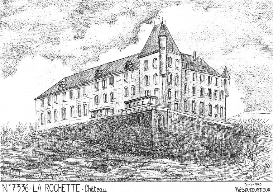 N 73036 - LA ROCHETTE - château